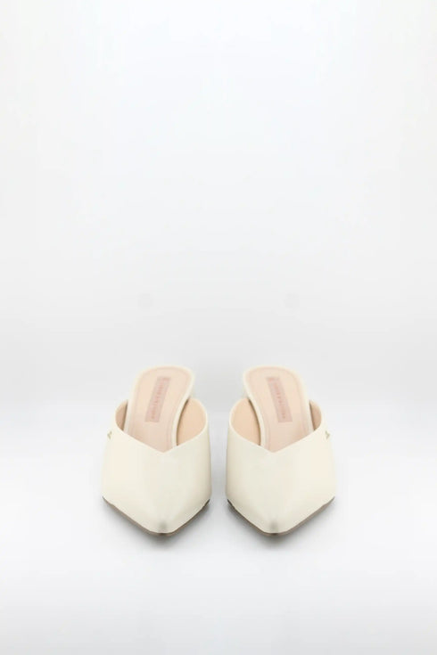 Jorge Bischoff Pointed Toe Block Heel Mules